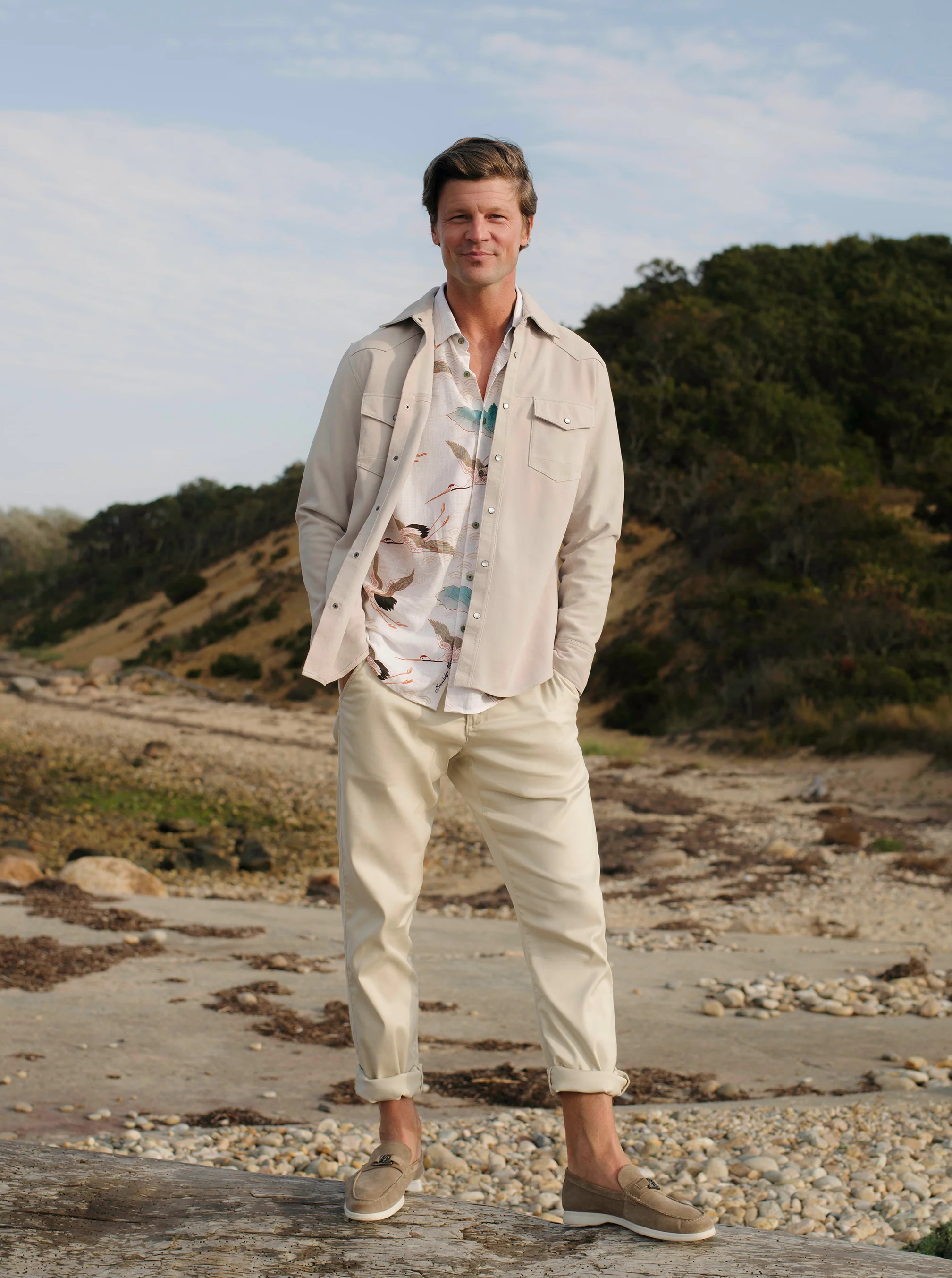TSURU SHORT SLEEVE BUTTON DOWN SHIRT - Image 9