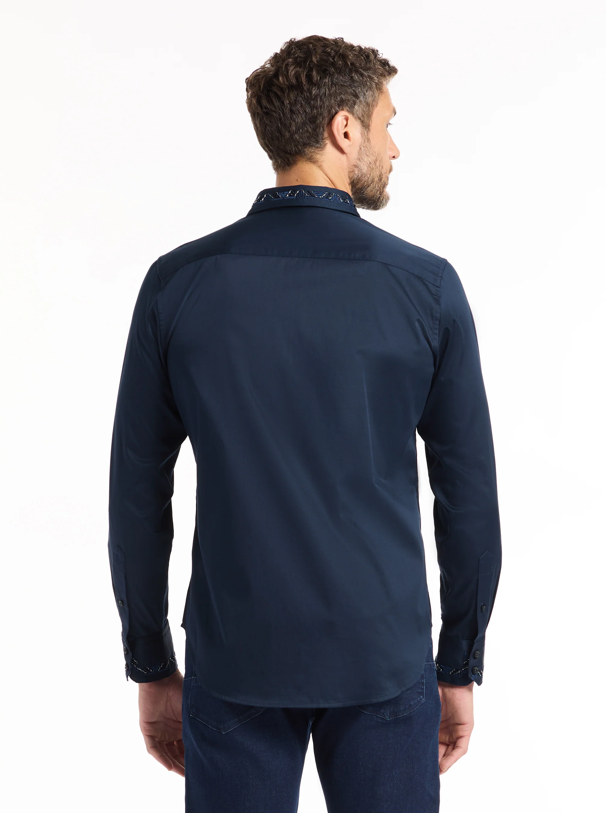 WESCOTT LONG SLEEVE BUTTON DOWN SHIRT - Image 3