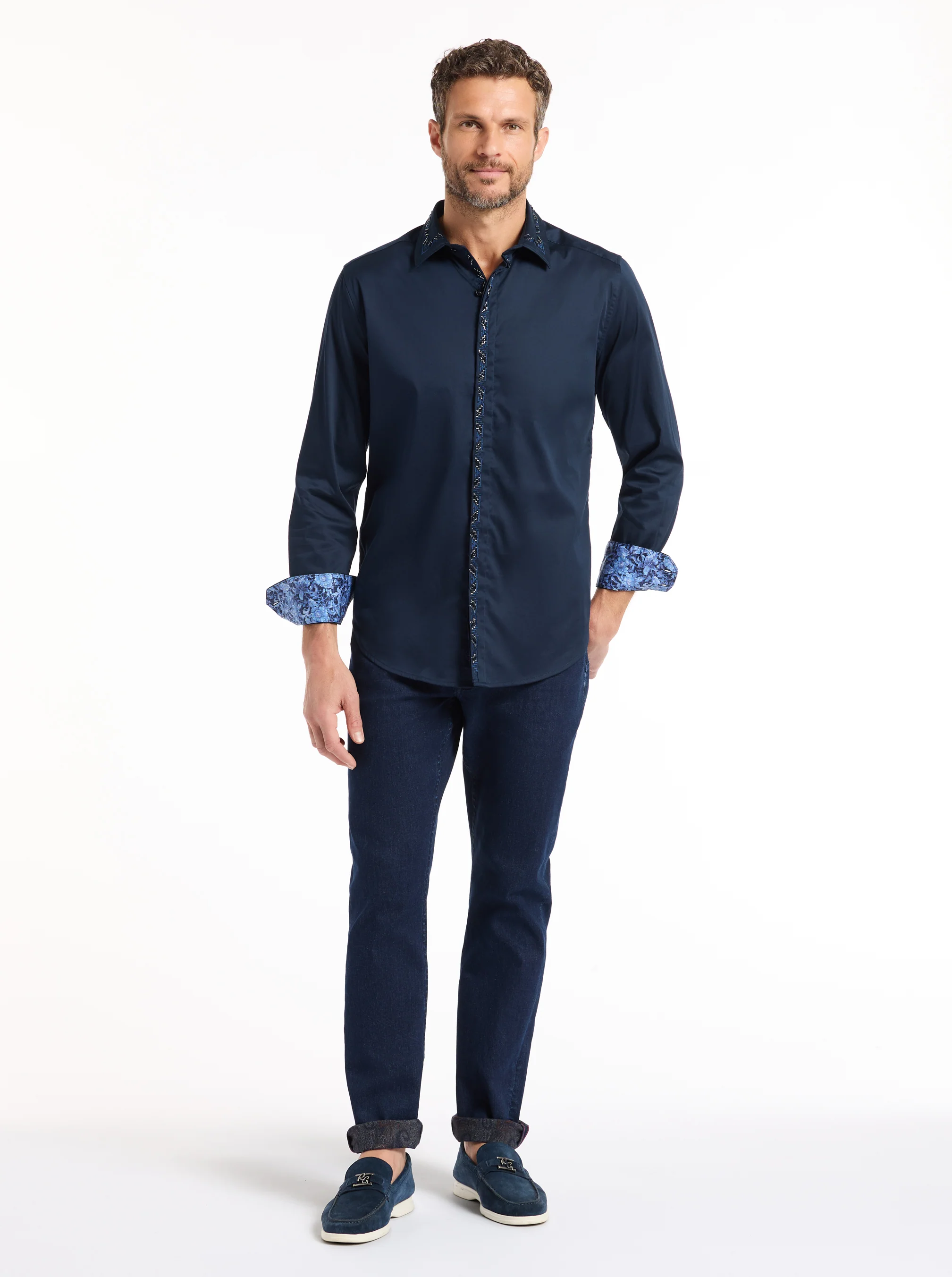 WESCOTT LONG SLEEVE BUTTON DOWN SHIRT - Image 8