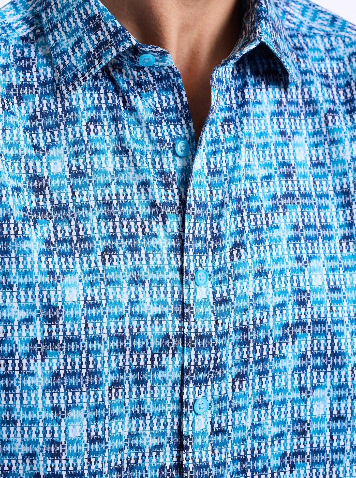 WESTMORELAND LONG SLEEVE BUTTON DOWN SHIRT - Image 3