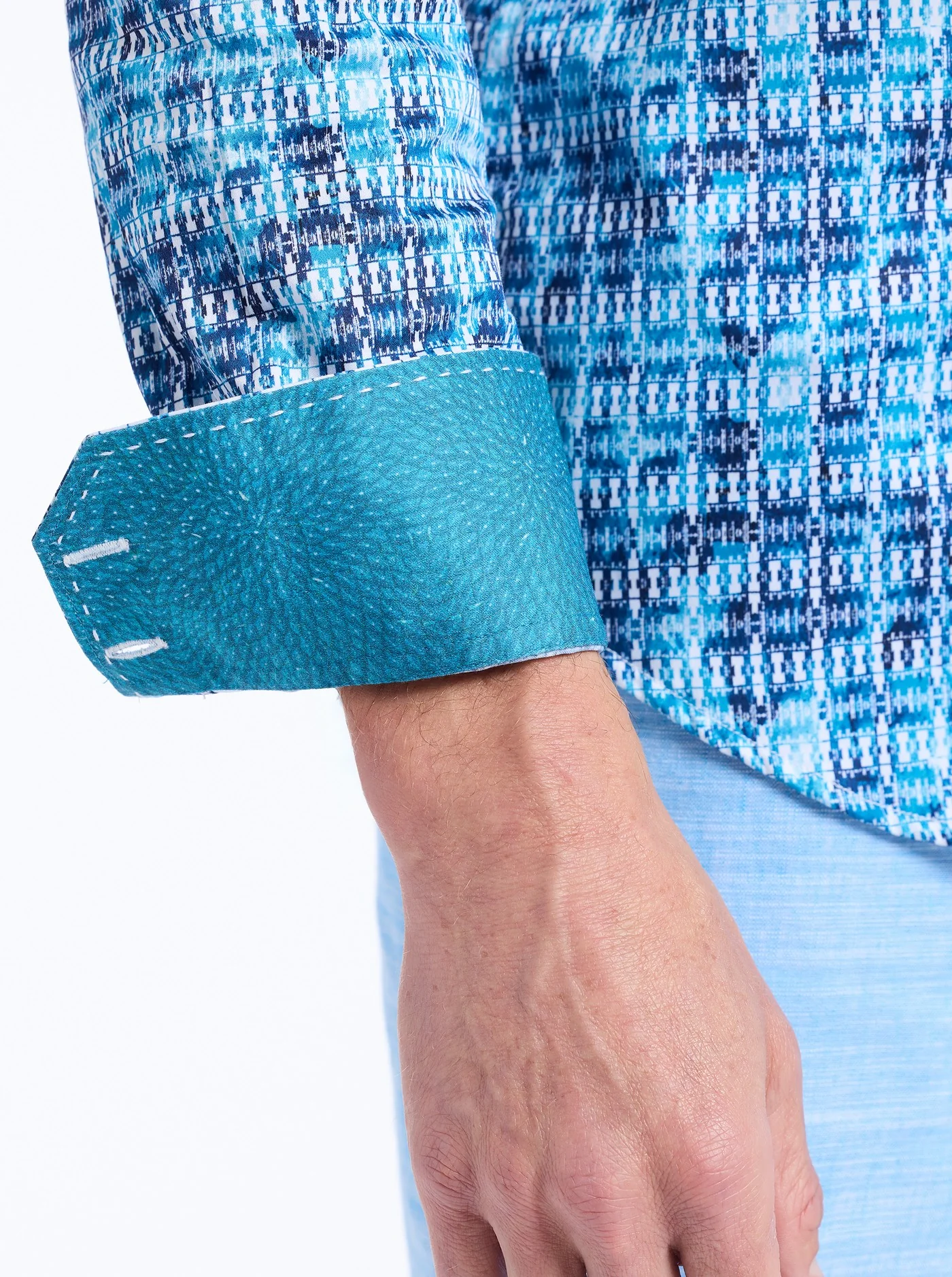 WESTMORELAND LONG SLEEVE BUTTON DOWN SHIRT - Image 4