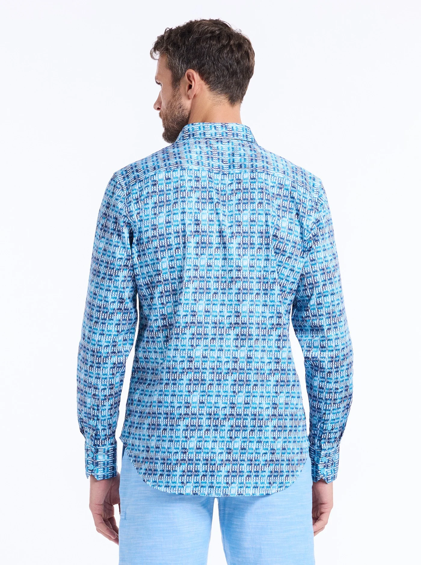 WESTMORELAND LONG SLEEVE BUTTON DOWN SHIRT - Image 5