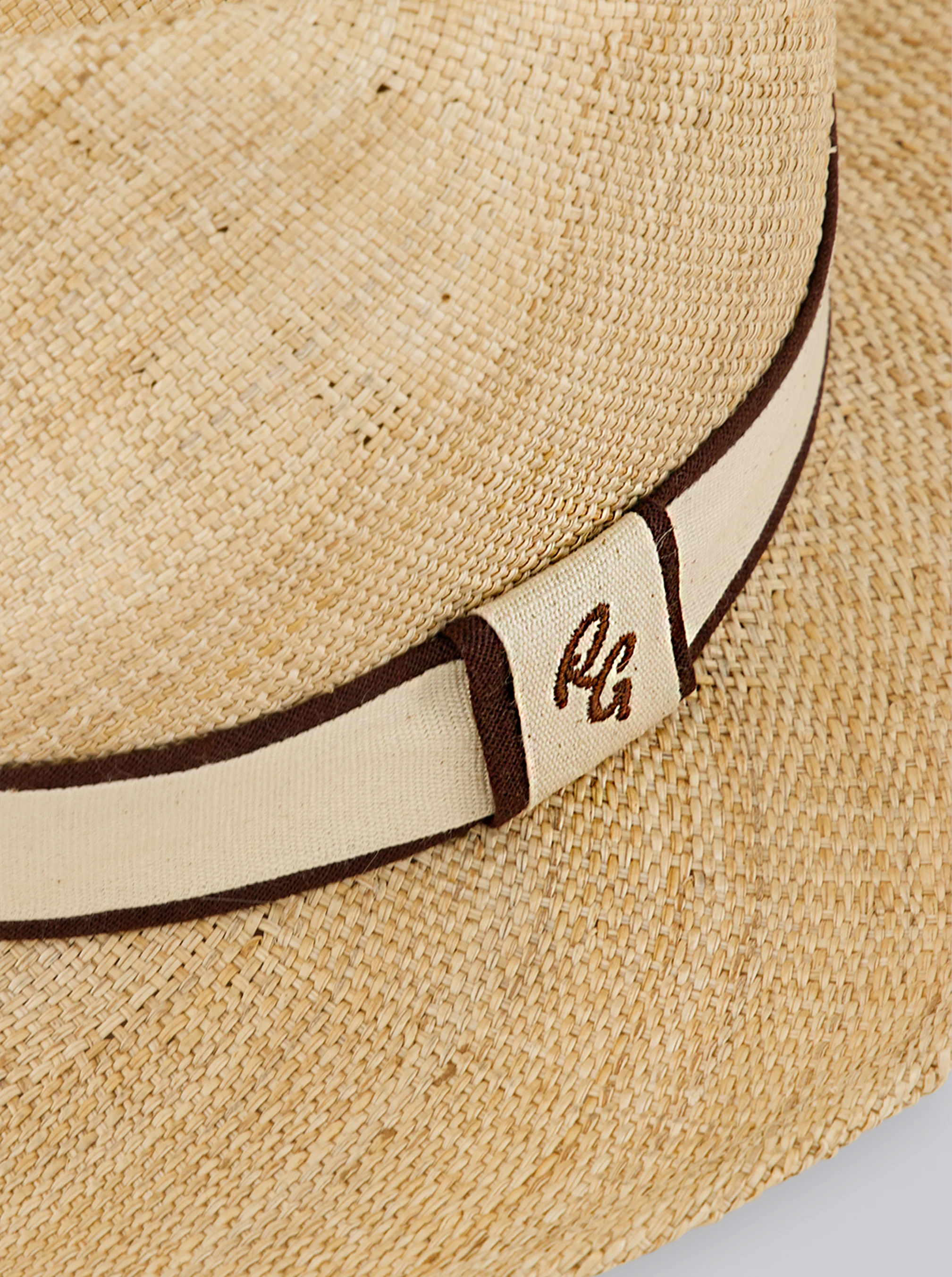 WOVEN STRAW FEDORA - Image 4