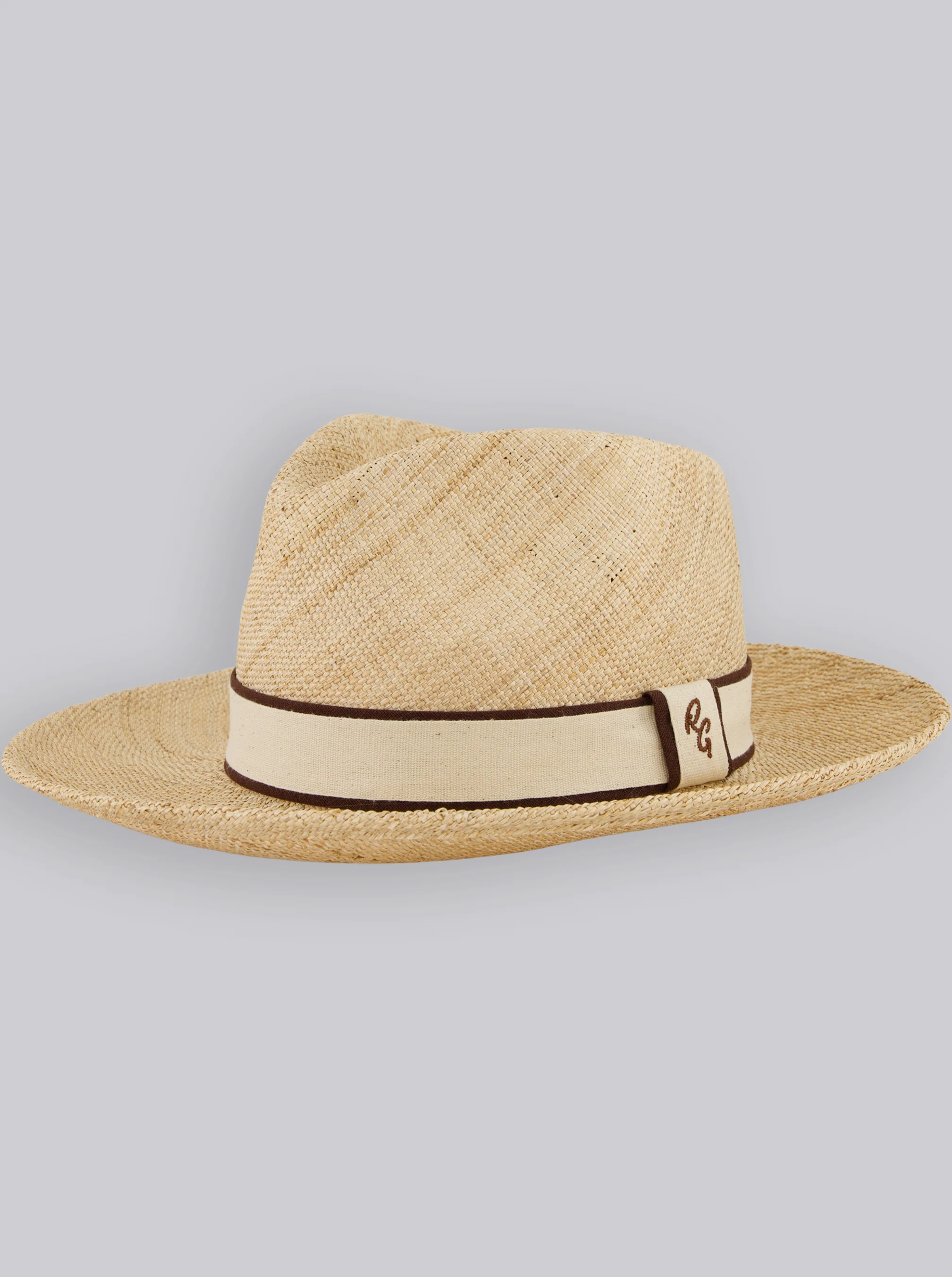 WOVEN STRAW FEDORA - Image 6